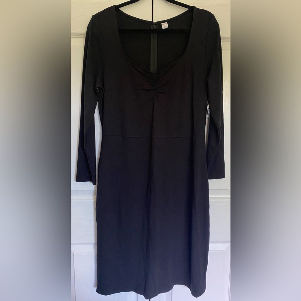 Old Navy Black Long Sleeve Dress